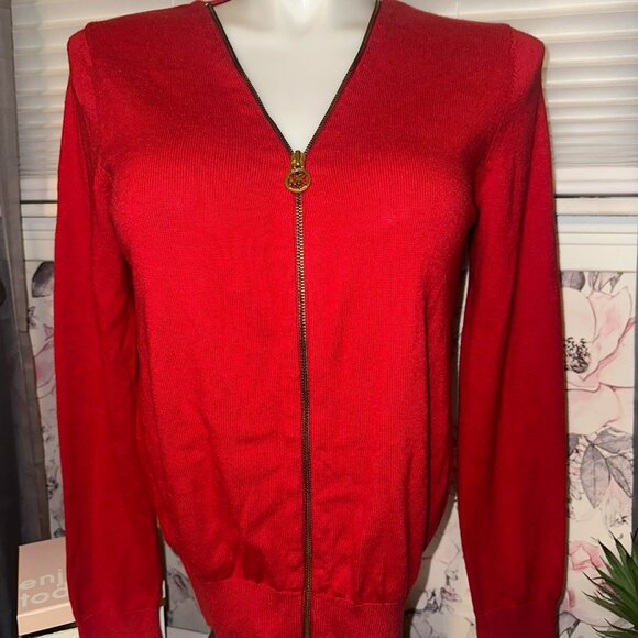 Micheal Kors Zip Up Sweater - Picture 1 of 1